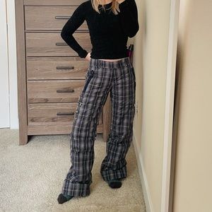 Bogner plaid snow pants size xs